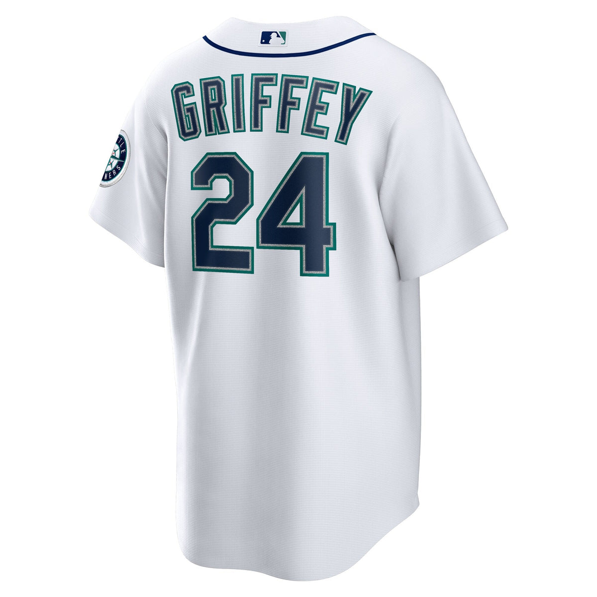 Seattle Mariners Ken Griffey Jr. White Home Replica Baseball Jersey