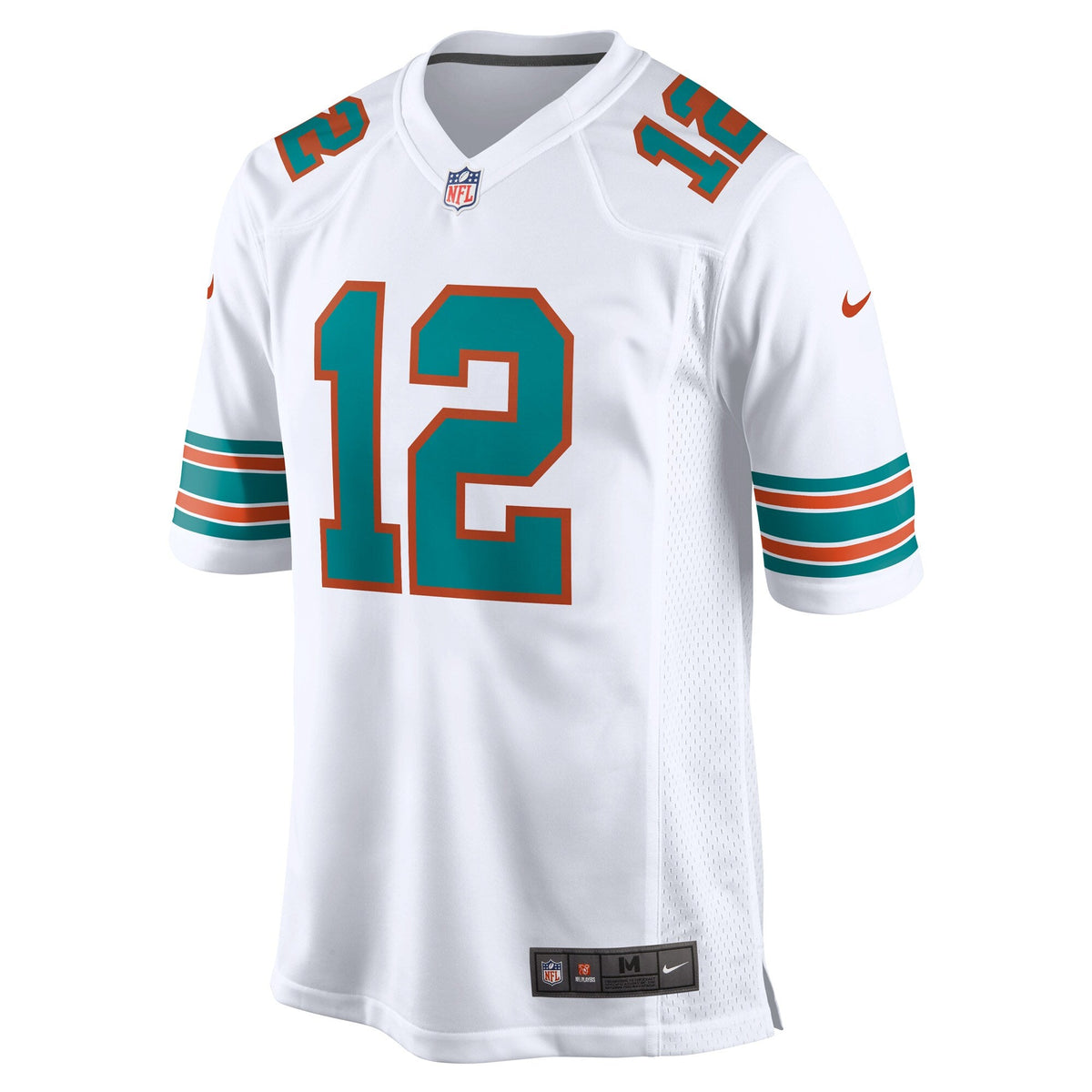 Miami Dolphins Bob Griese White Retired Player Football Jersey