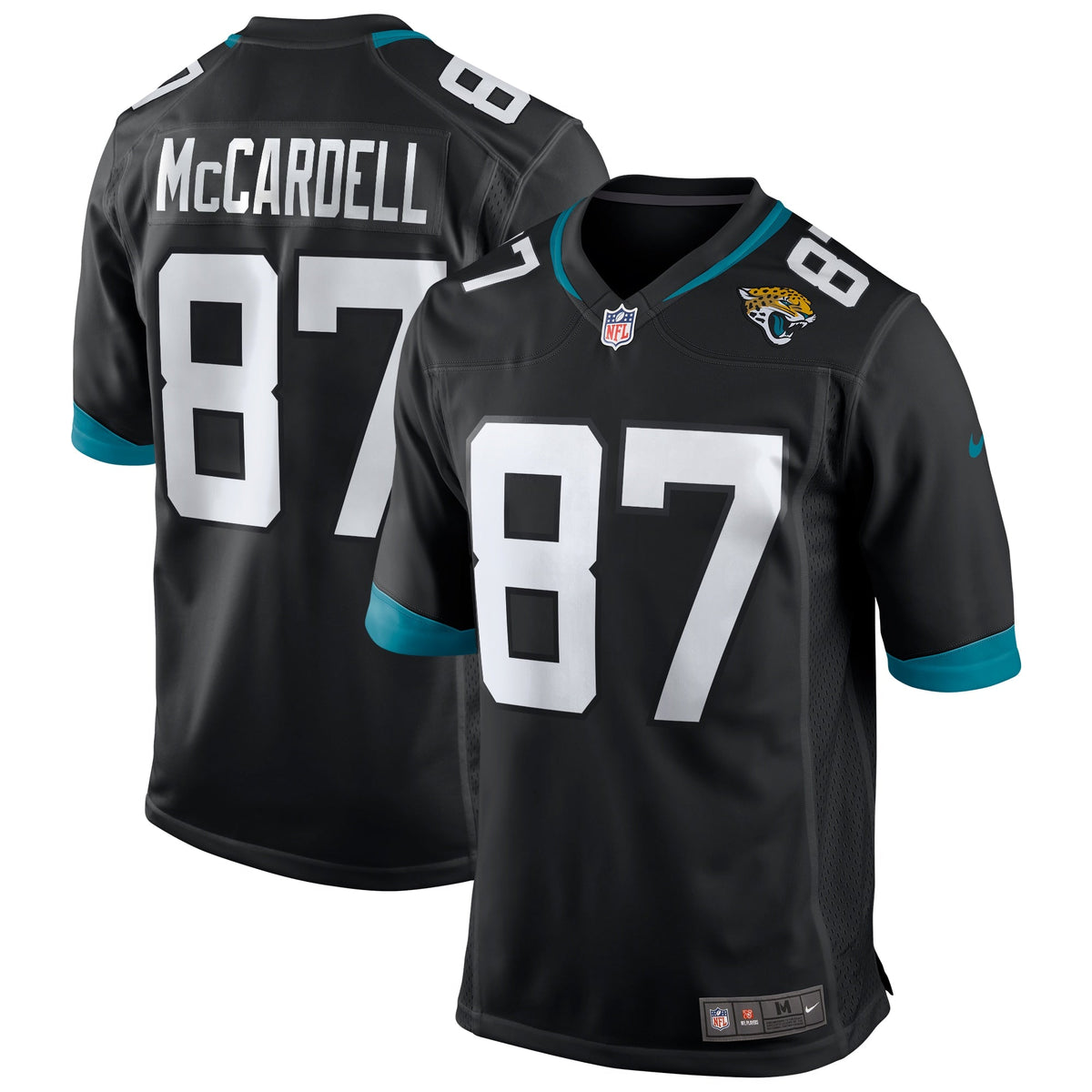 Jacksonville Jaguars Keenan McCardell Black Retired Player Alternate Game Football Jersey