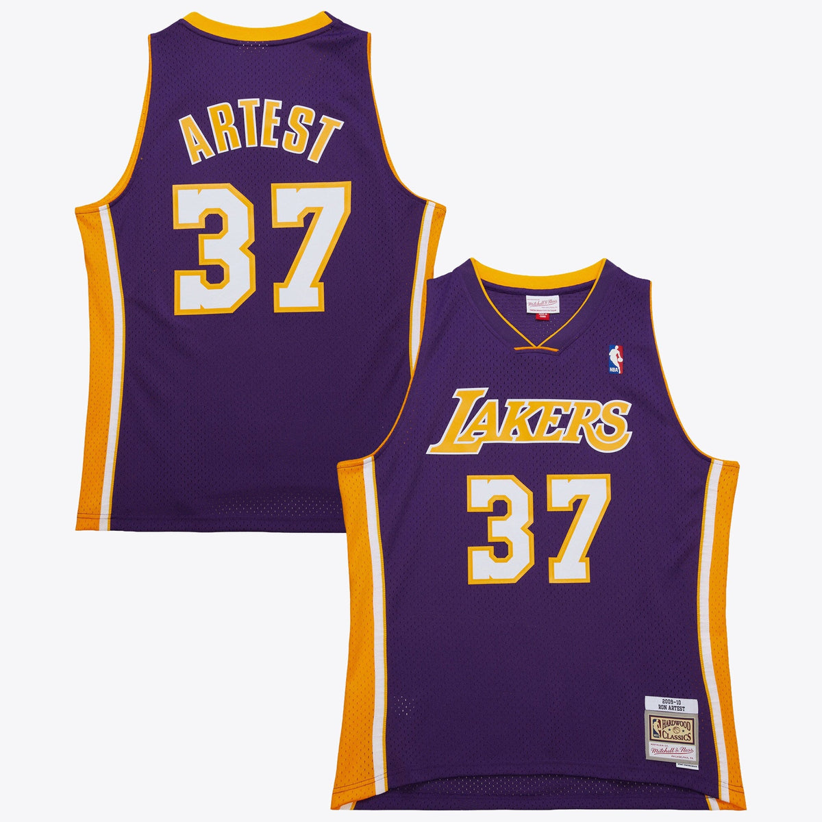 Los Angeles Lakers Ron Artest 2009 Dark Jersey - Purple