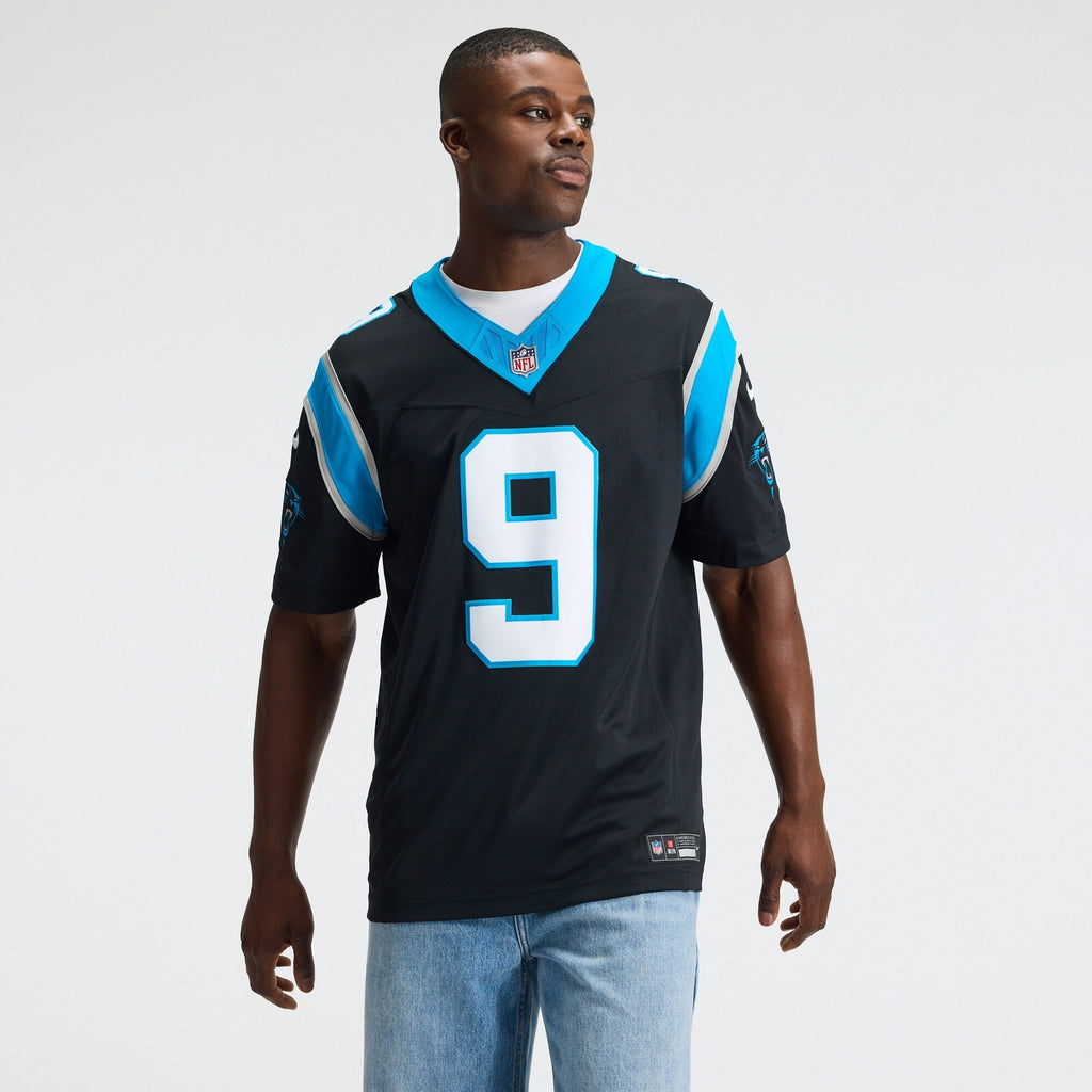 Carolina Panthers Bryce Young Black Team Vapor F.U.S.E. Stitched Limited Football Jersey
