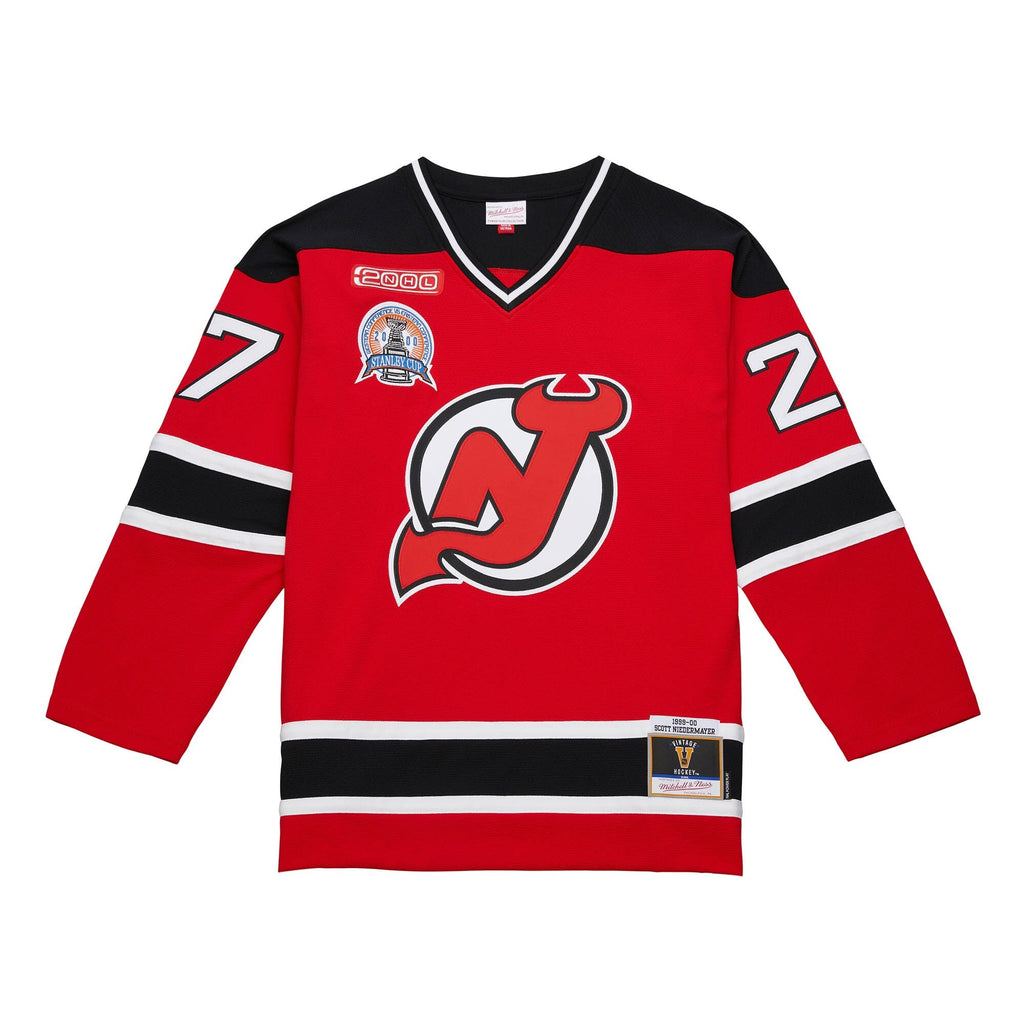 New Jersey Devils Scott Niedermayer Red Big & Tall 1999/00 Blue Line 2.0 Jersey