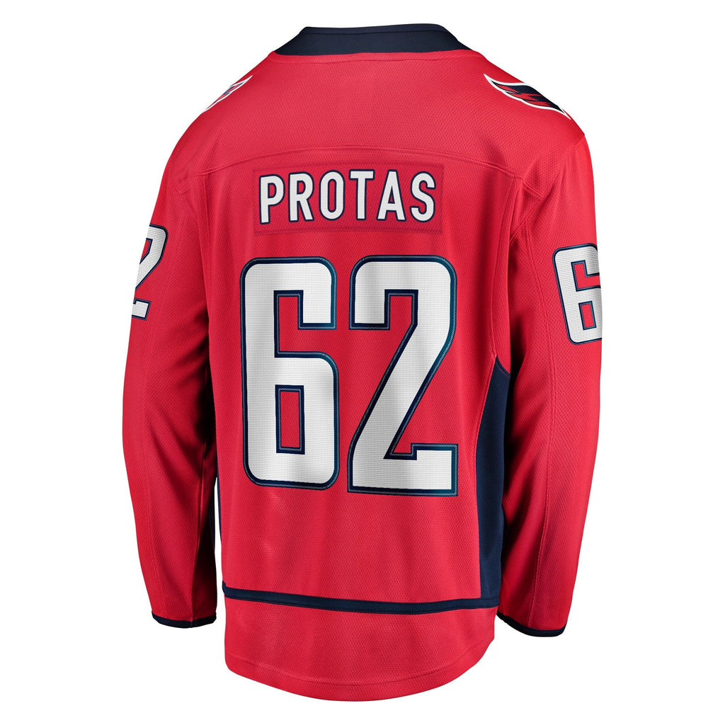 Washington Capitals Ilya Protas Red Home Breakaway Hockey Jersey
