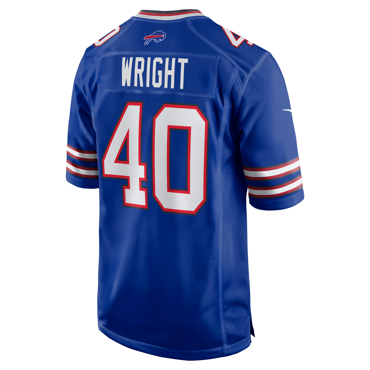 Buffalo Bills Matthew Wright Royal Team Game Football Jersey