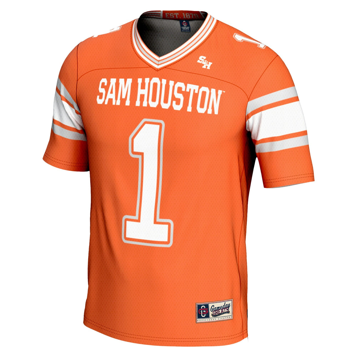 #1 Sam Houston State Bearkats Endzone Football Jersey - Orange