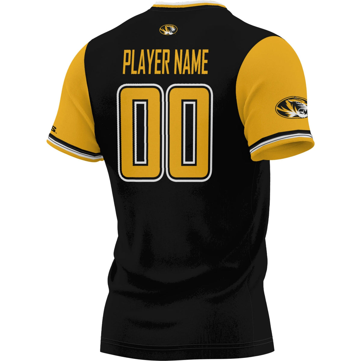 Missouri Tigers NIL Pick-A-Player Lightweight Softball Jersey - Black