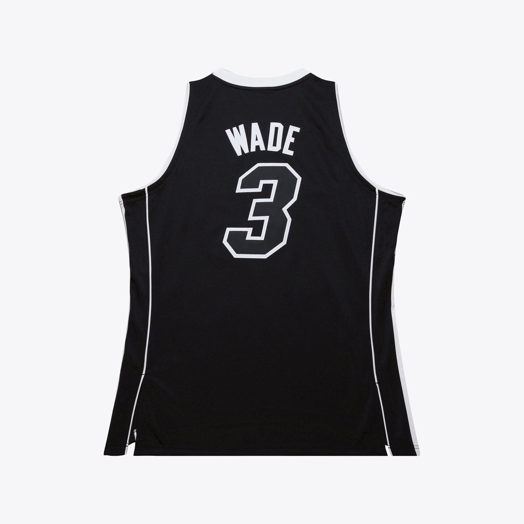 Miami Heat Dwyane Wade 2011 Dark Alternate Jersey - Black