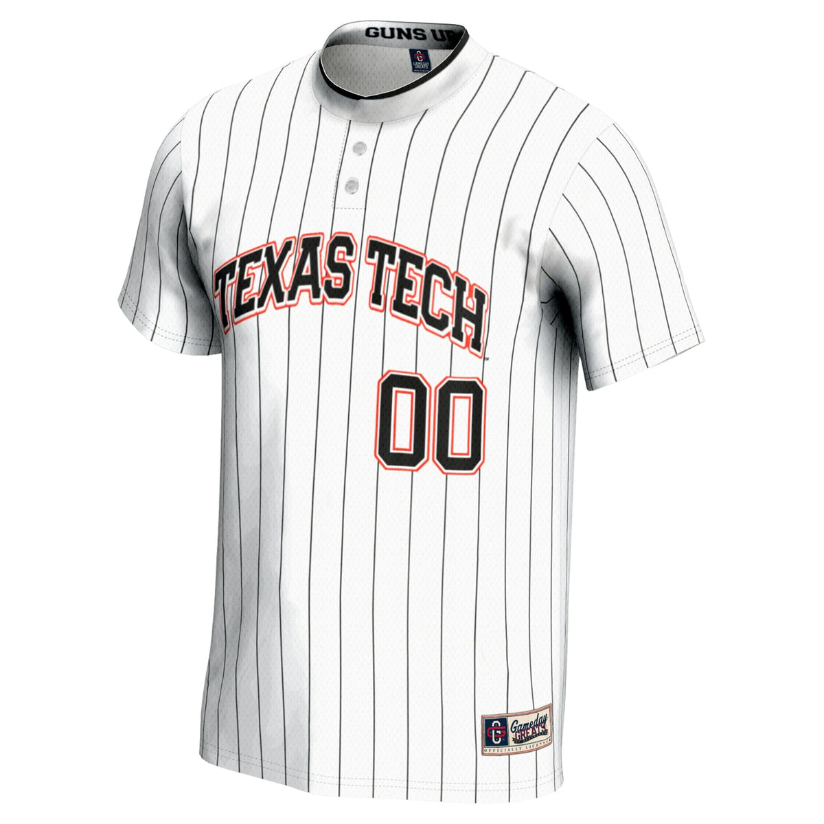 Texas Tech Red Raiders NIL Pick-A-Player Lightweight Softball Jersey - White