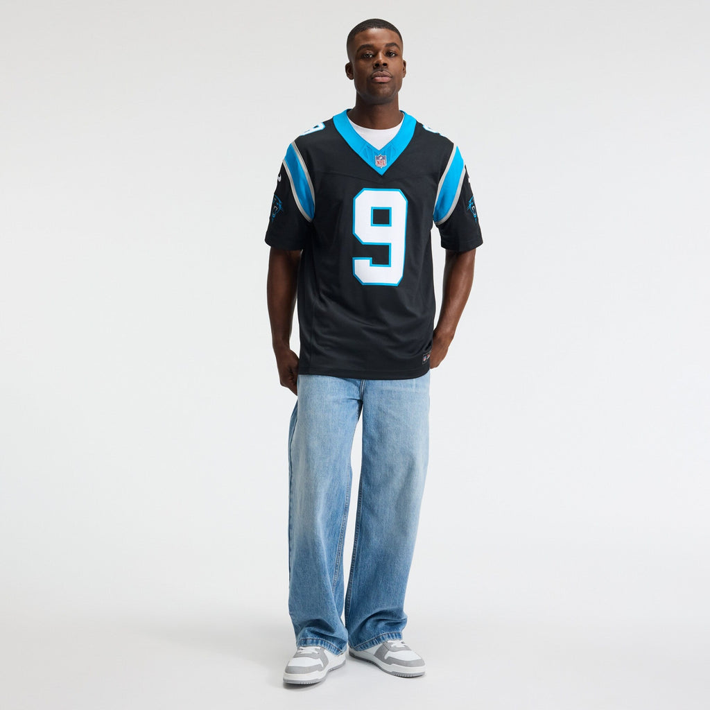Carolina Panthers Bryce Young Black Team Vapor F.U.S.E. Stitched Limited Football Jersey