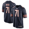 Chicago Bears Ryan Bates Navy Game Football Jersey