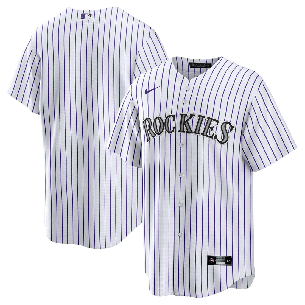 Colorado Rockies White Home Big & Tall Replica Baseball Jersey