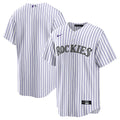Colorado Rockies White Home Big & Tall Replica Baseball Jersey