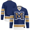 Blue Montana State Bobcats Hockey Jersey
