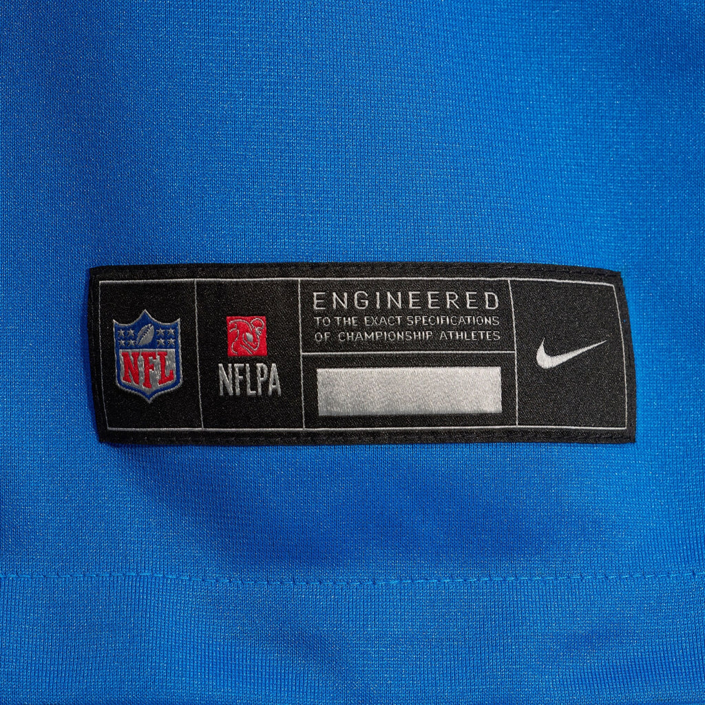 Detroit Lions Sam LaPorta Blue Alternate Game Football Jersey