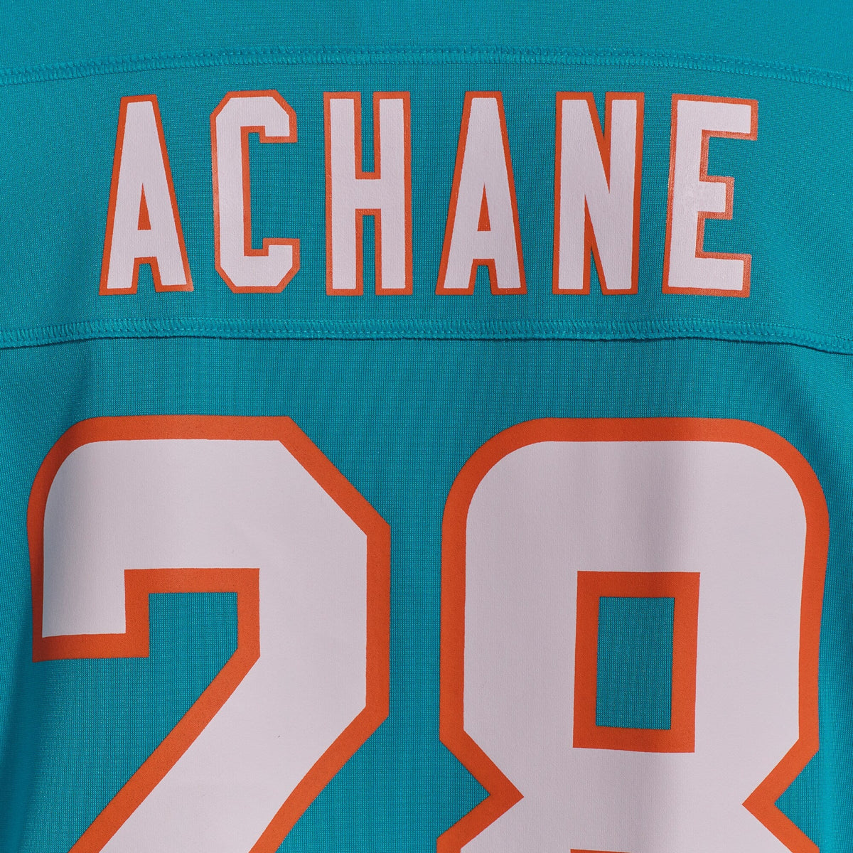 Miami Dolphins Devon Achane Aqua Player Game Football Jersey