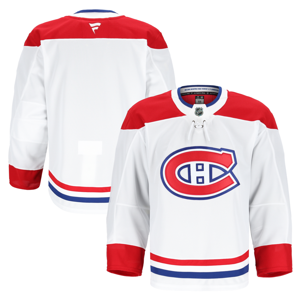 Montreal Canadiens White Away Pro Jersey