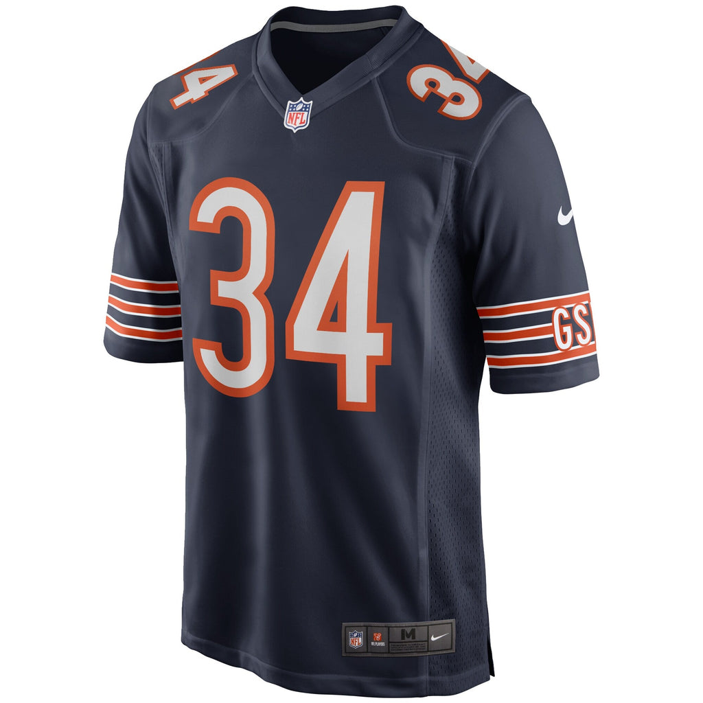 Chicago Bears Walter Payton Navy Game Retired Player Football Jersey