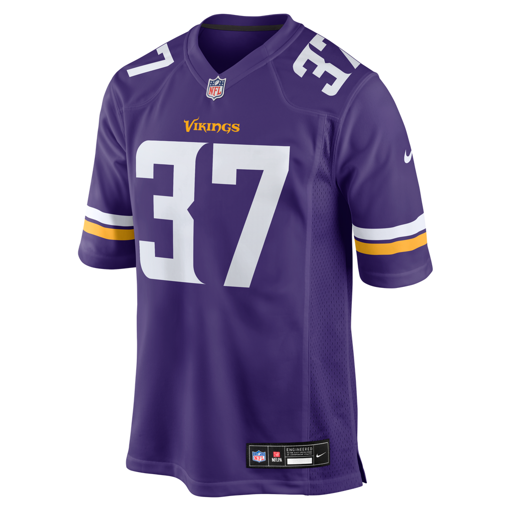 Minnesota Vikings Tavierre Thomas Purple Team Game Football Jersey