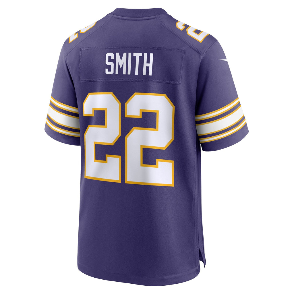 Minnesota Vikings Harrison Smith Purple Classic Player Game Football Jersey