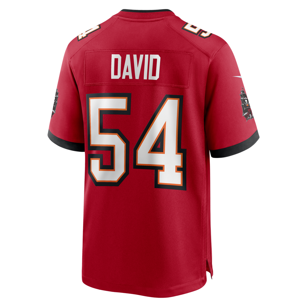 Tampa Bay Buccaneers Lavonte David Red Game Football Jersey