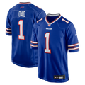 Buffalo Bills Number 1 Dad Royal Game Football Jersey