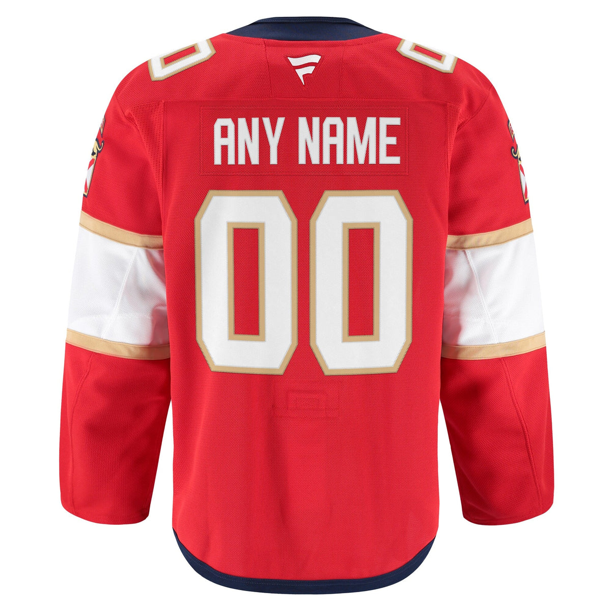 Florida Panthers Red Home Pro Custom Jersey