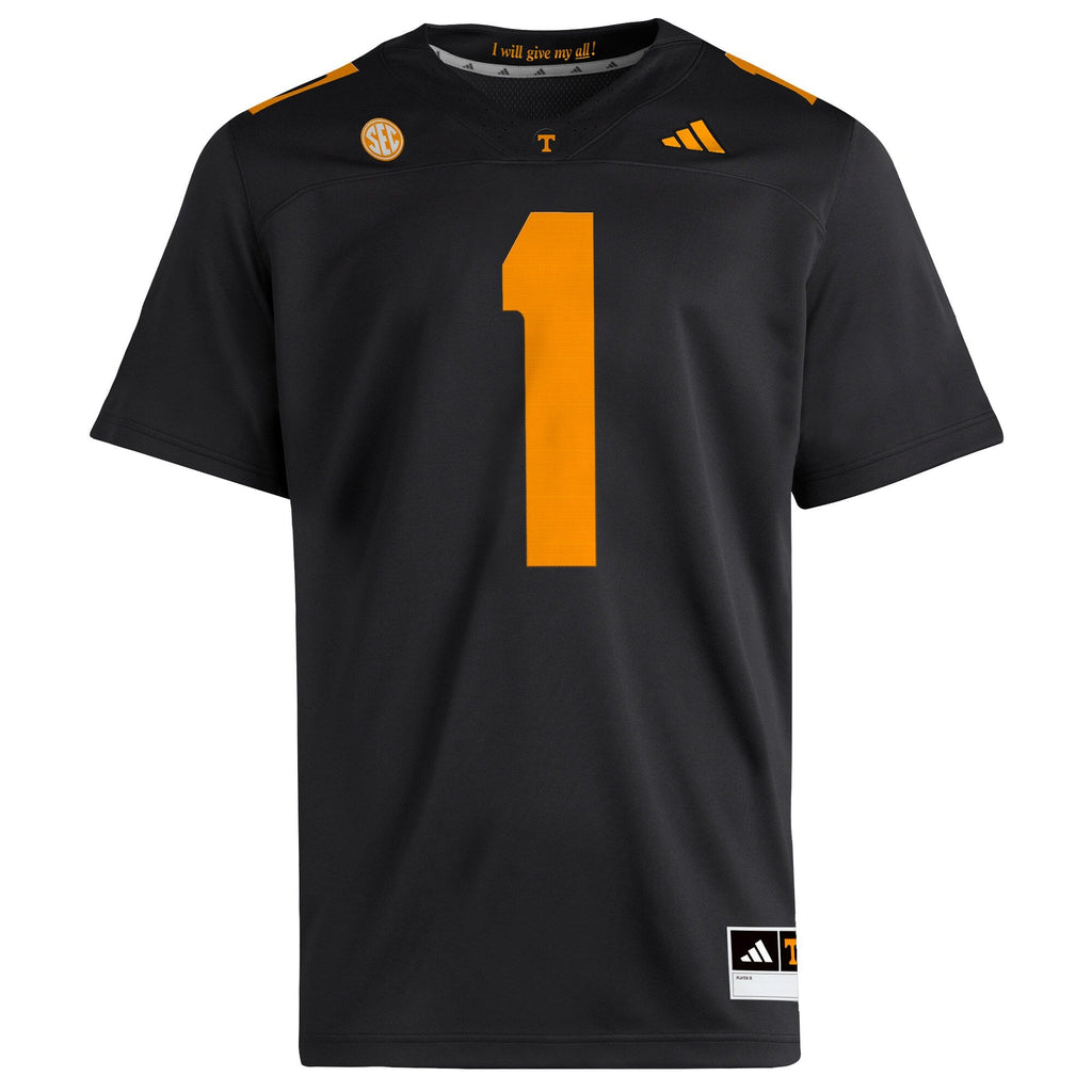 Black Tennessee Volunteers Premier Jersey