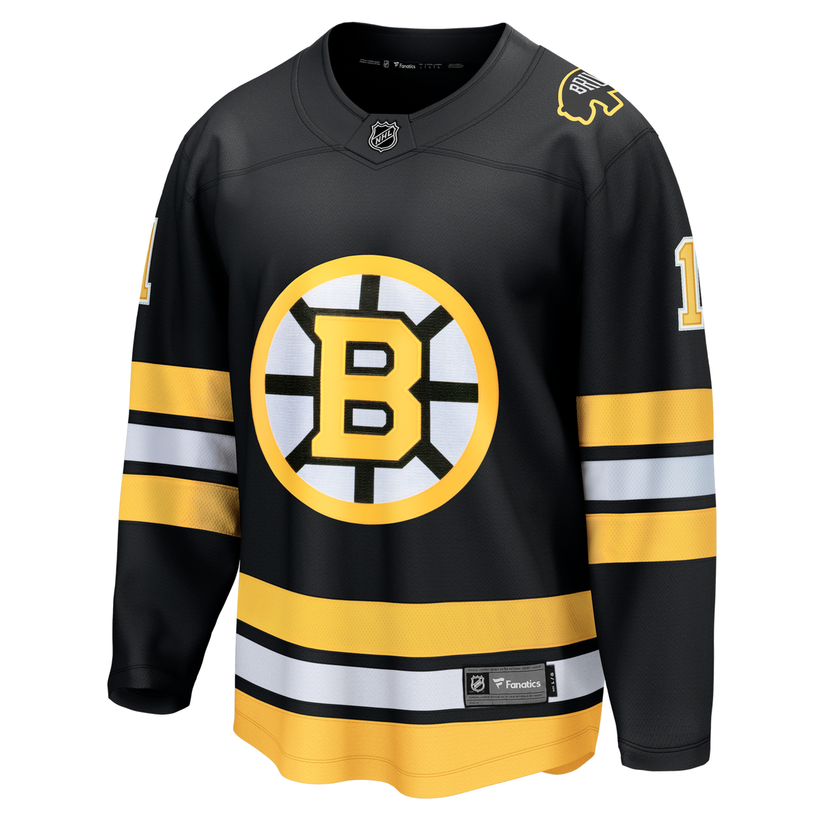 Boston Bruins Jeremy Swayman Black Home Breakaway Hockey Jersey