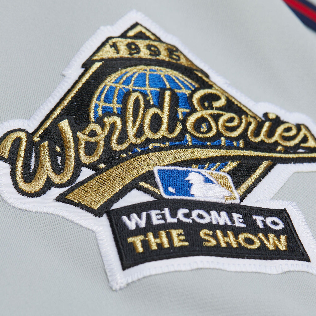 Atlanta Braves Fred McGriff Gray 1995 Throwback Baseball Jersey
