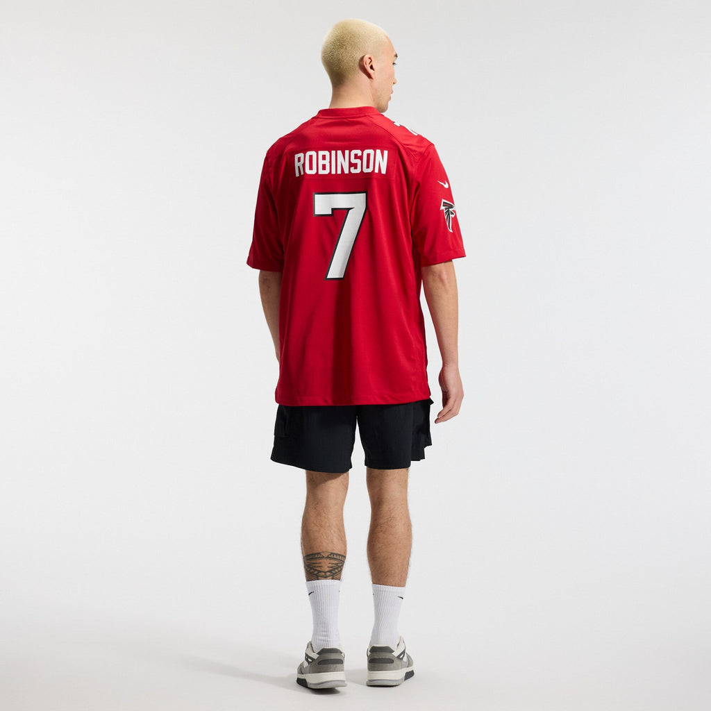 Atlanta Falcons Bijan Robinson Red Game Football Jersey
