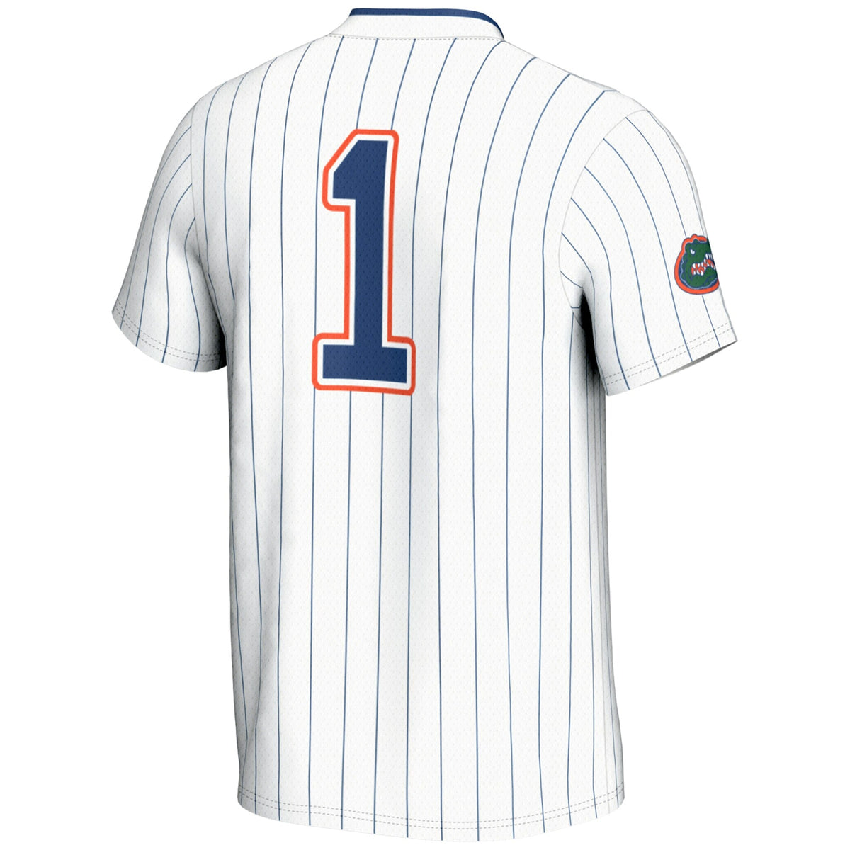 #1 Florida Gators Lightweight Softball Jersey - White