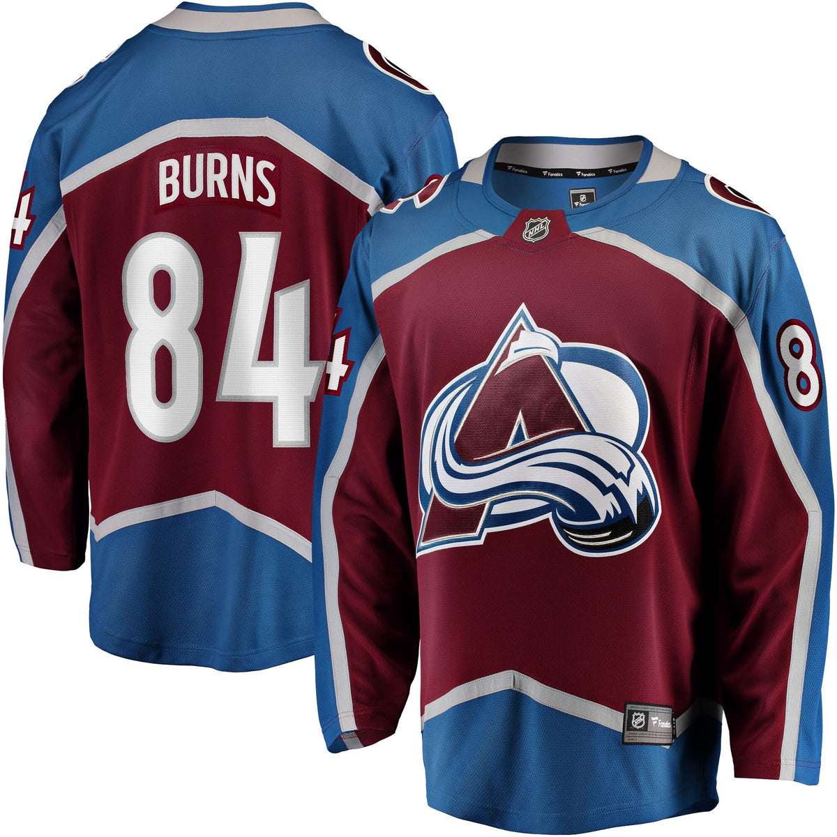 Colorado Avalanche Brent Burns Burgundy Home Breakaway Hockey Jersey