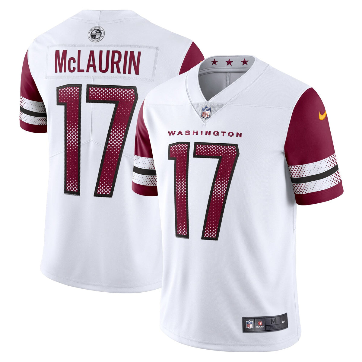 Washington Commanders Terry McLaurin White Vapor Limited Football Jersey