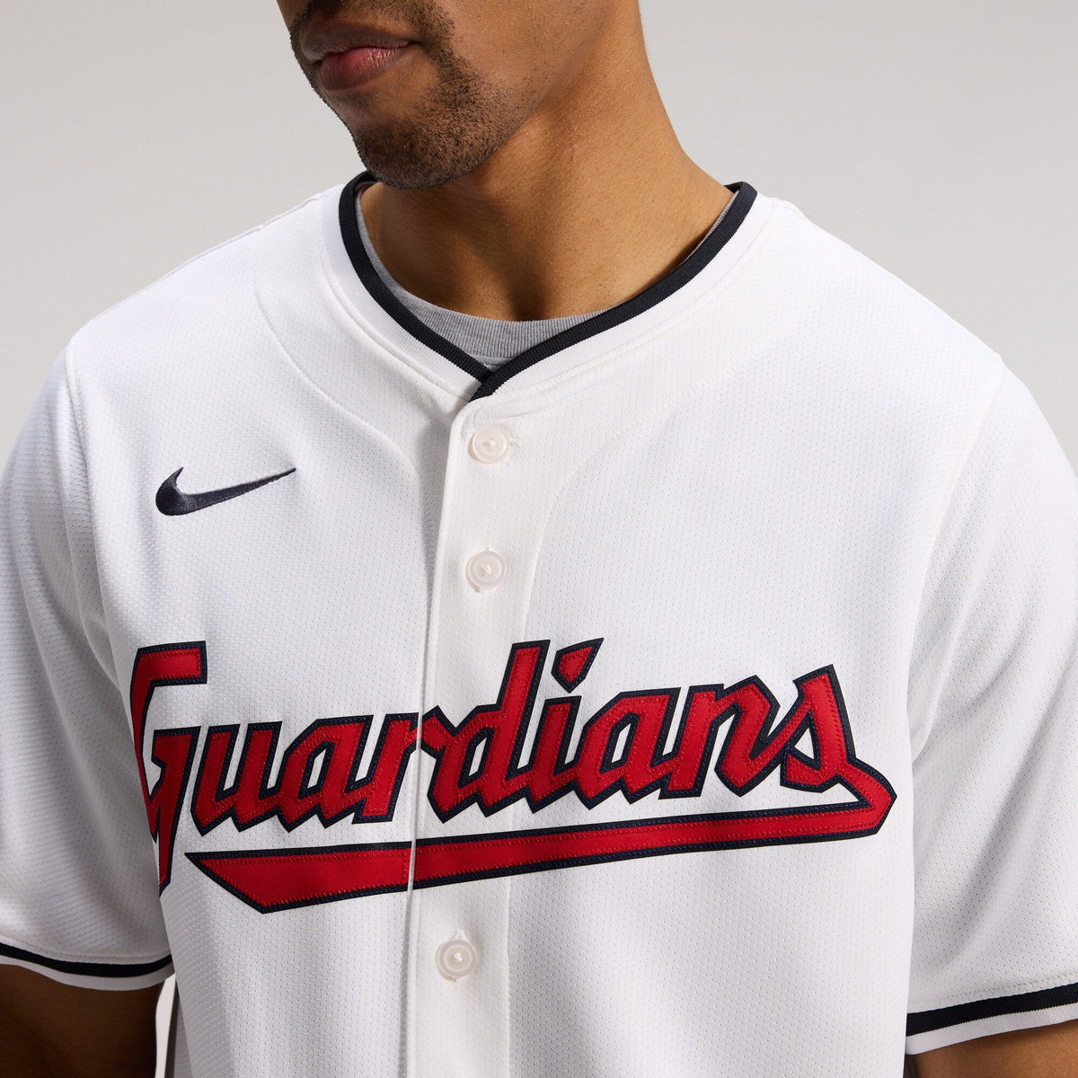 Cleveland Guardians Jose Ramirez White Home Limited Player Baseball Jersey