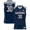 Breanna Stewart Navy UConn Huskies Lightweight Basketball Alumni Jersey