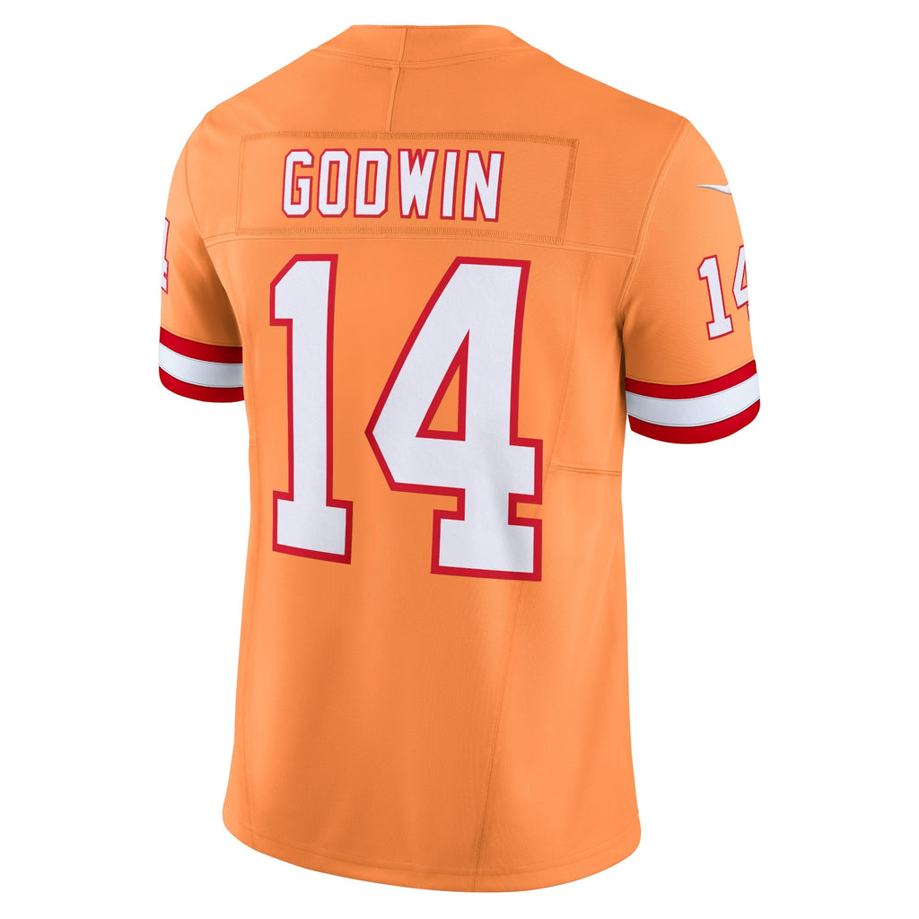 Tampa Bay Buccaneers Chris Godwin Orange Vapor F.U.S.E. Limited Football Jersey