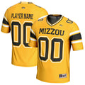 Missouri Tigers NIL Pick-A-Player Football Jersey - Gold