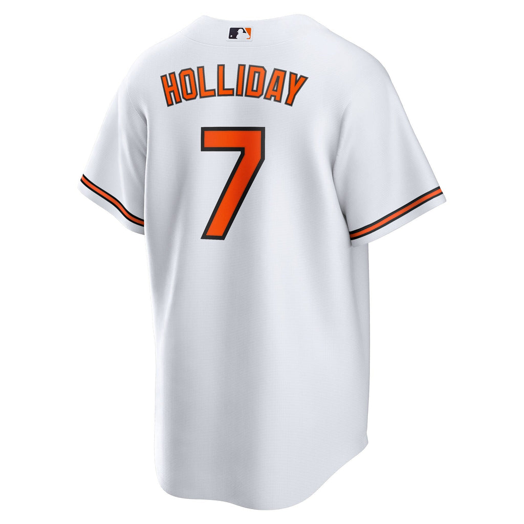 Baltimore Orioles Jackson Holliday White Home Replica Player Baseball Jersey