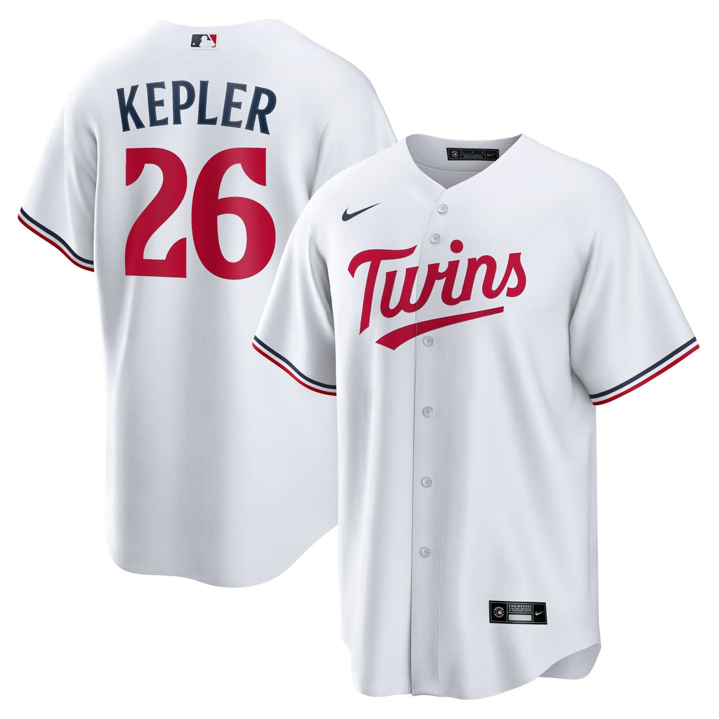 Minnesota Twins Max Kepler White Home Replica Player Logo Baseball Jersey