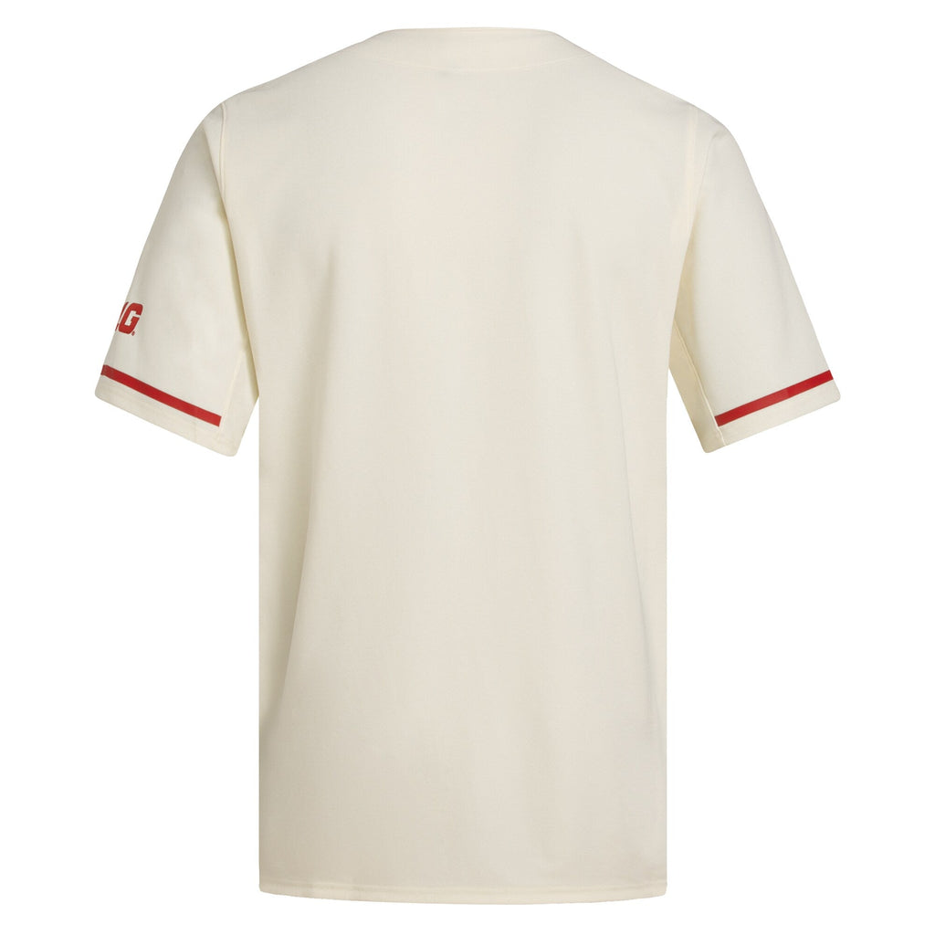 Rutgers Scarlet Knights Replica Baseball Jersey - Cream