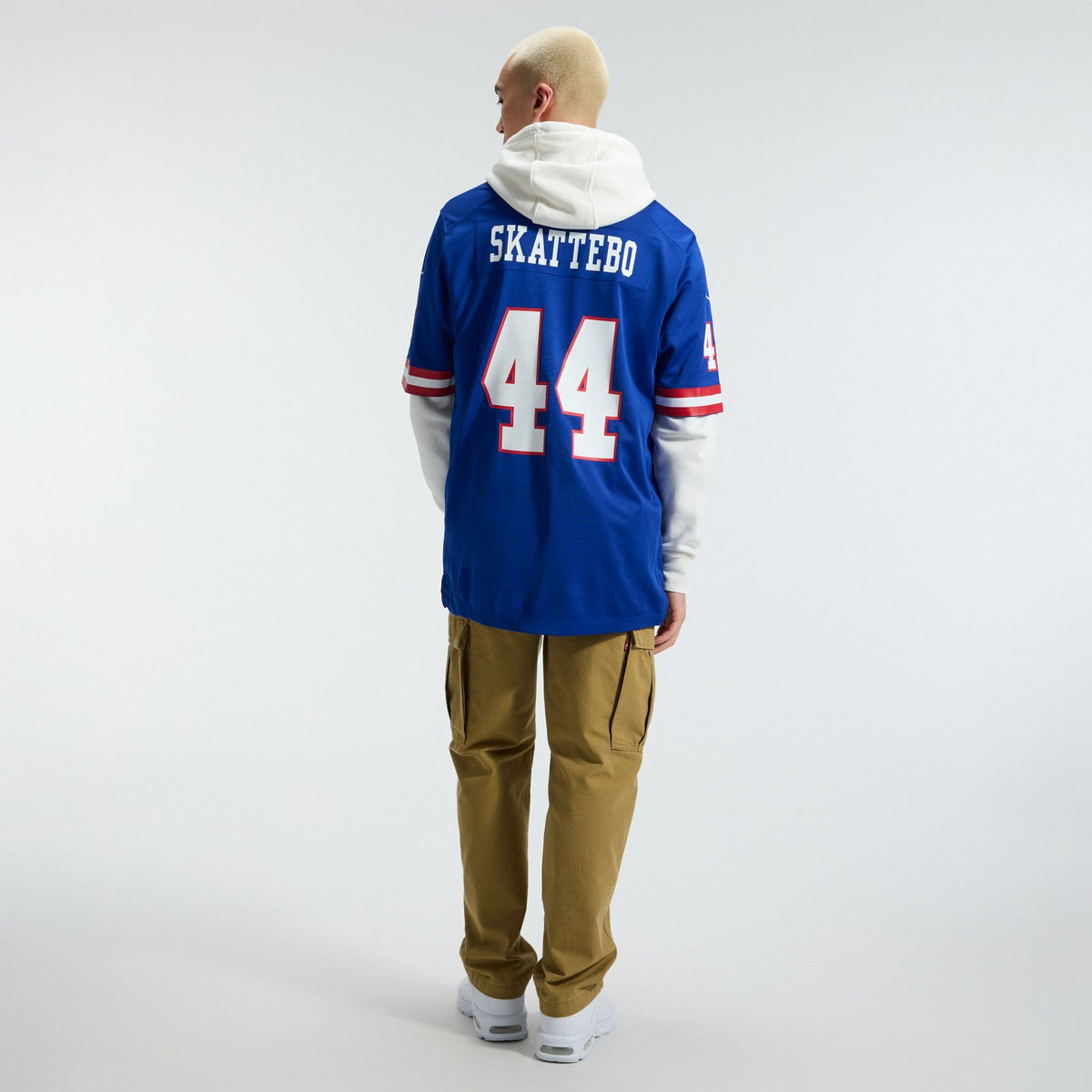 New York Giants Cam Skattebo Royal Alternate 2 Legacy Game Football Jersey