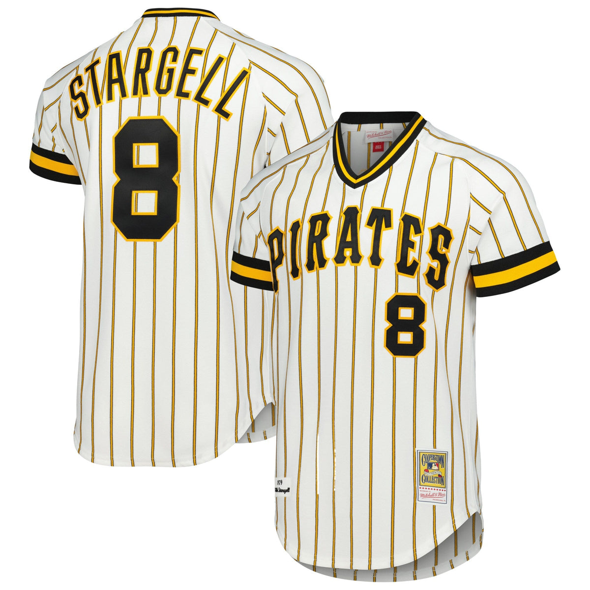 Pittsburgh Pirates Willie Stargell White Cooperstown Collection 1979 Baseball Jersey