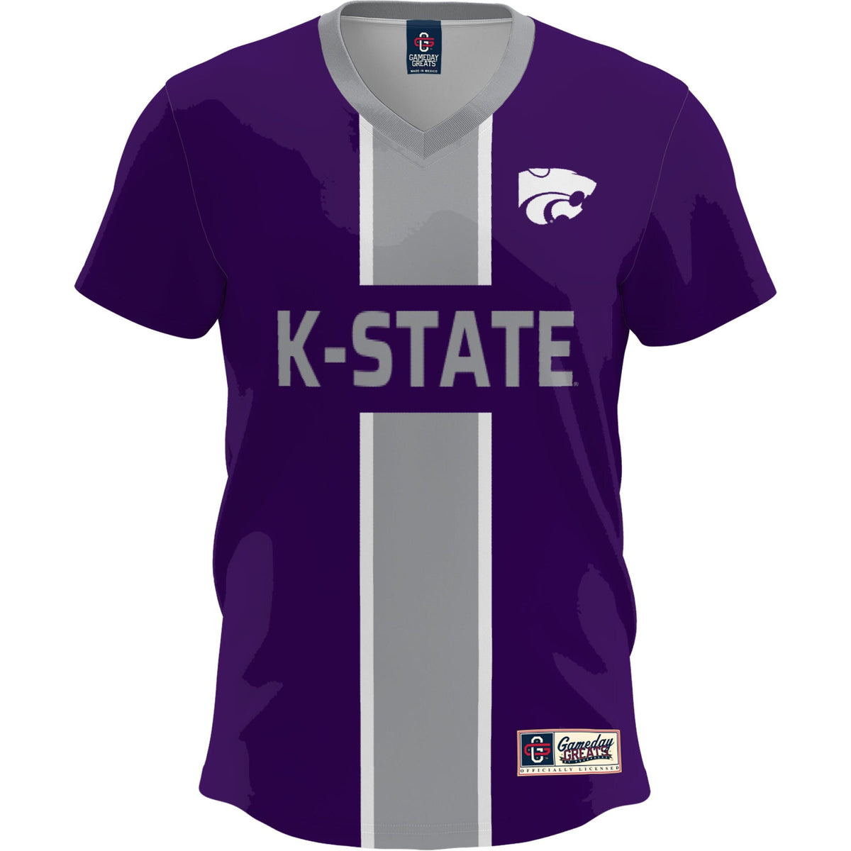 Kansas State Wildcats Lightweight Soccer Fashion Jersey - Purple