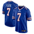 Buffalo Bills Doug Flutie Royal Game Retired Player Football Jersey