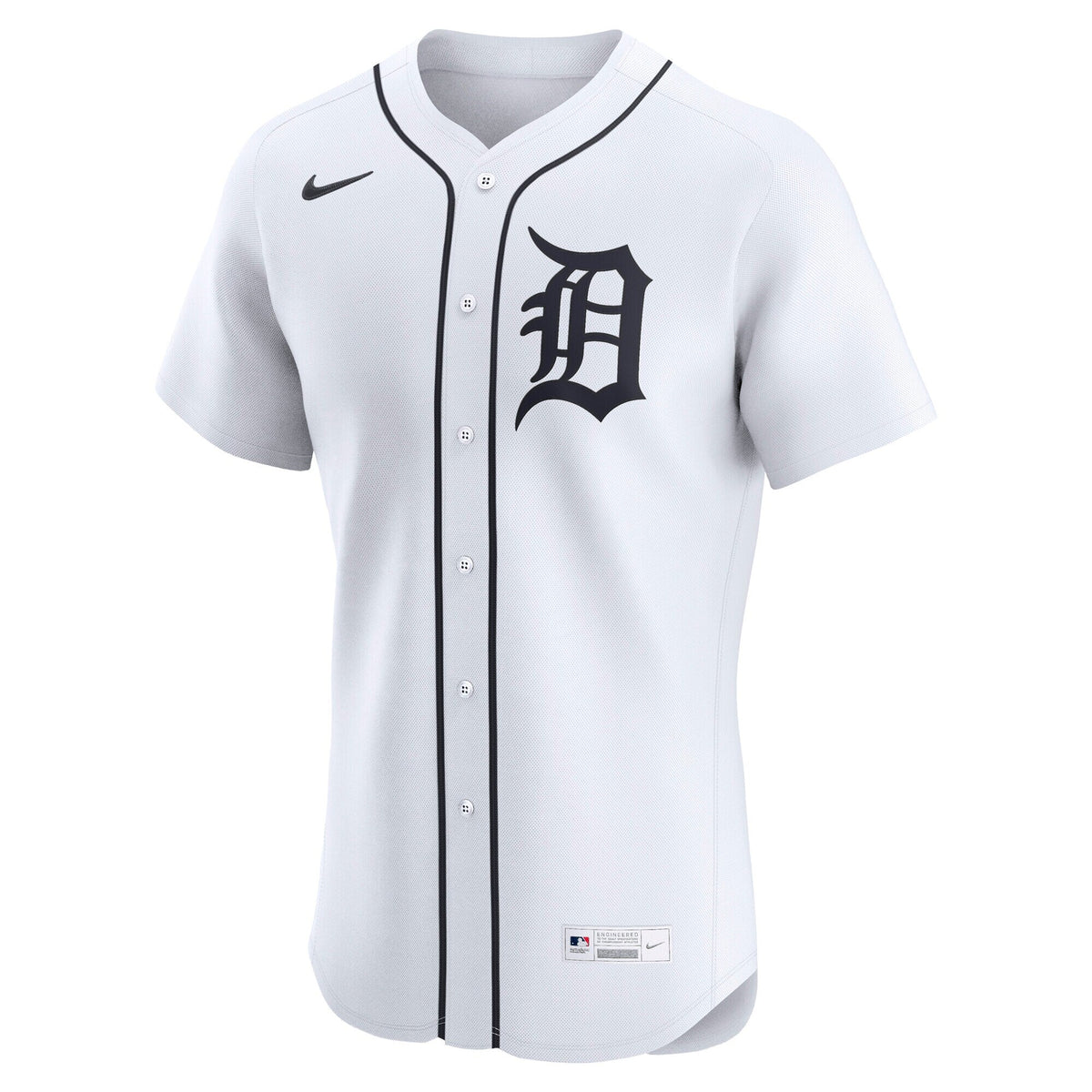 Detroit Tigers White Home Elite Baseball Jersey