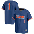 #1 Royal Florida Gators Lightweight Baseball Jersey
