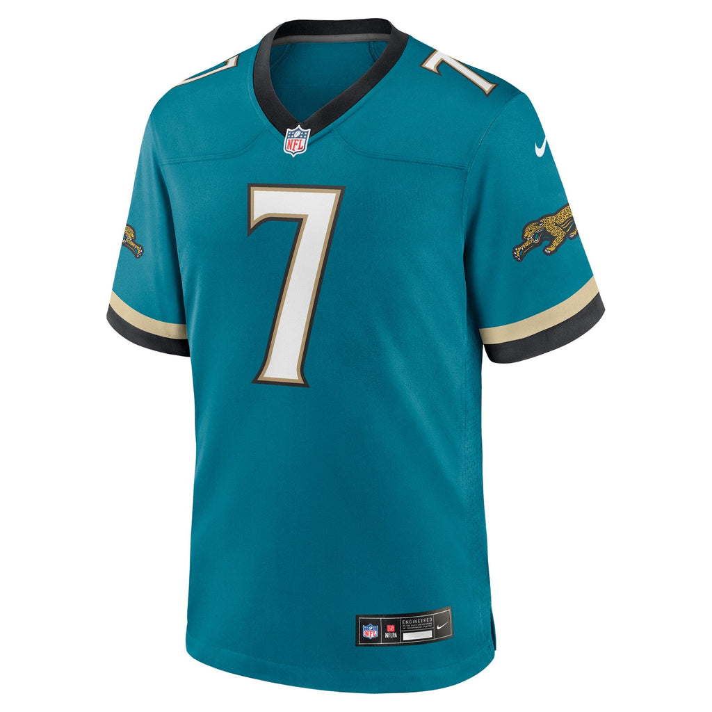 Jacksonville Jaguars Brian Thomas Jr. Teal Alternate Game Football Jersey