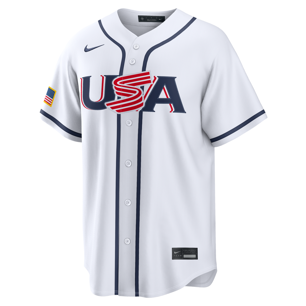 USA Baseball Paul Skenes White 2026 World Baseball Classic Home Stadium Jersey