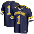 #1 Navy Cal Bears Collegiate Football Fashion Jersey