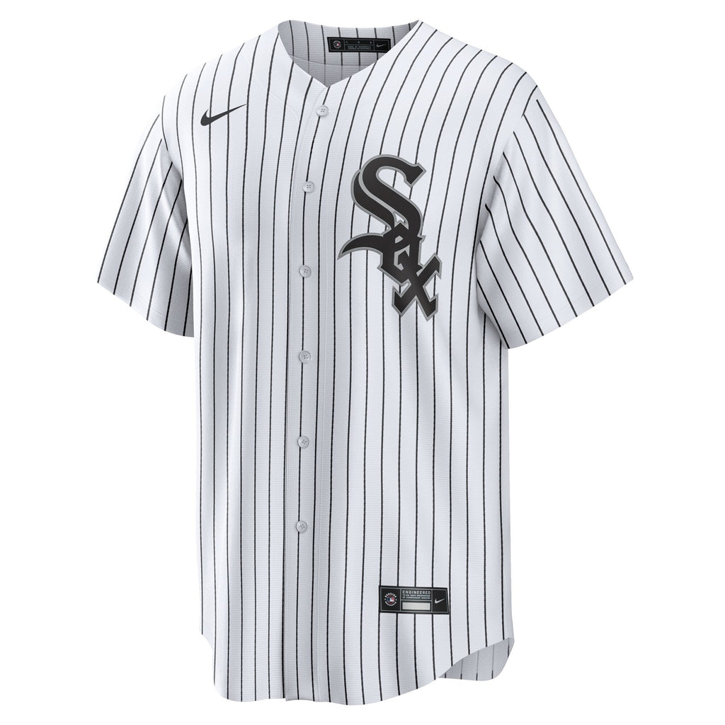 Chicago White Sox Miguel Vargas White Home Replica Baseball Jersey